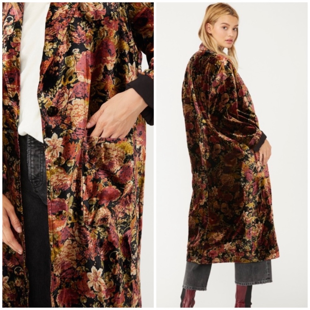 NEW Free People velvet duster - Picture 3 of 8